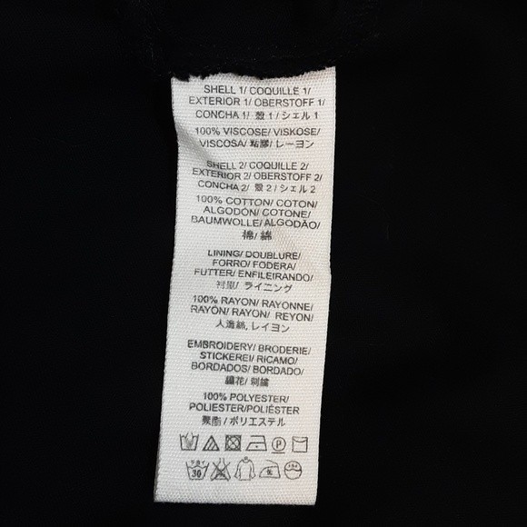 Free People Floral Embroidered Skater Dress Birds of a Feather Boho Size 2 - Picture 9 of 9